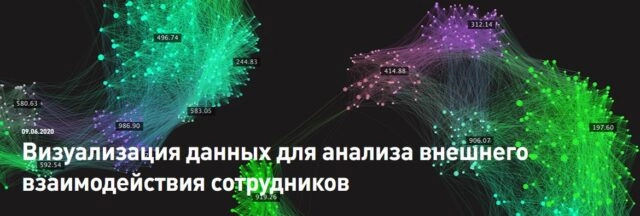 Вебинар: 171Визуализация данных для анализа внешнего взаимодействия сотрудников187
