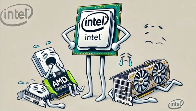 Intel обвинила AMD и Nvidia в большом количестве уязвимостей в их продуктах