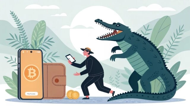 Вредонос Crocodilus нацелен на владельцев криптокошельков в Android