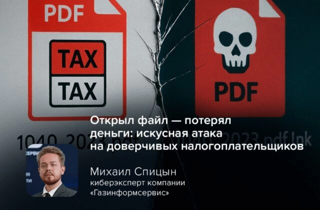 Открыл файл — потерял деньги: искусная атака на доверчивых налогоплательщиков
