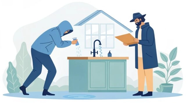 Мошенники используют поддельные проверки качества воды для выманивания денег у граждан