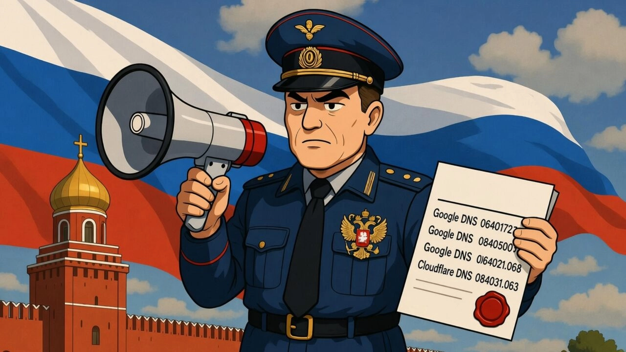 Роскомнадзор взялся за зашифрованный DNS Google и Cloudflare