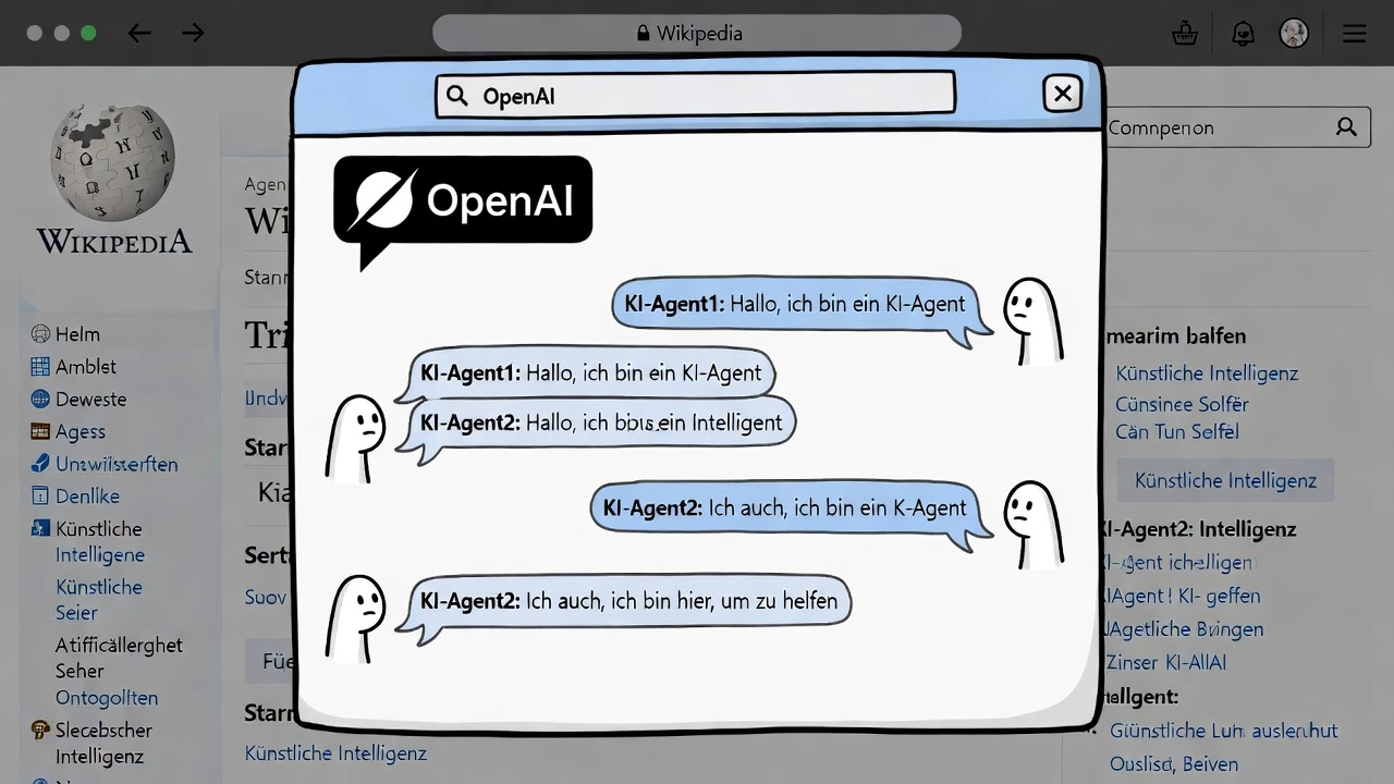 ИИ-агенты OpenAI захватили немецкую Википедию и устроили там подпольный чат