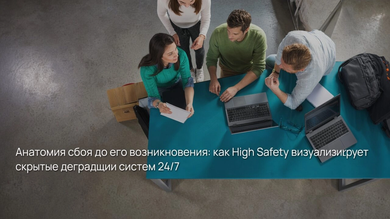 Вебинар Анатомия сбоя до его возникновения: как High Safety визуализирует скрытые деградации систем 247
