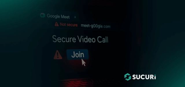 Атака социальной инженерии на WordPress через поддельный Google Meet