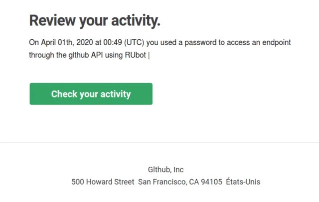 GitHub и фишинг