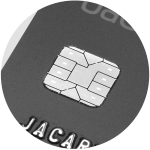 Контактная площадка смарт-карты при использовании JCR721